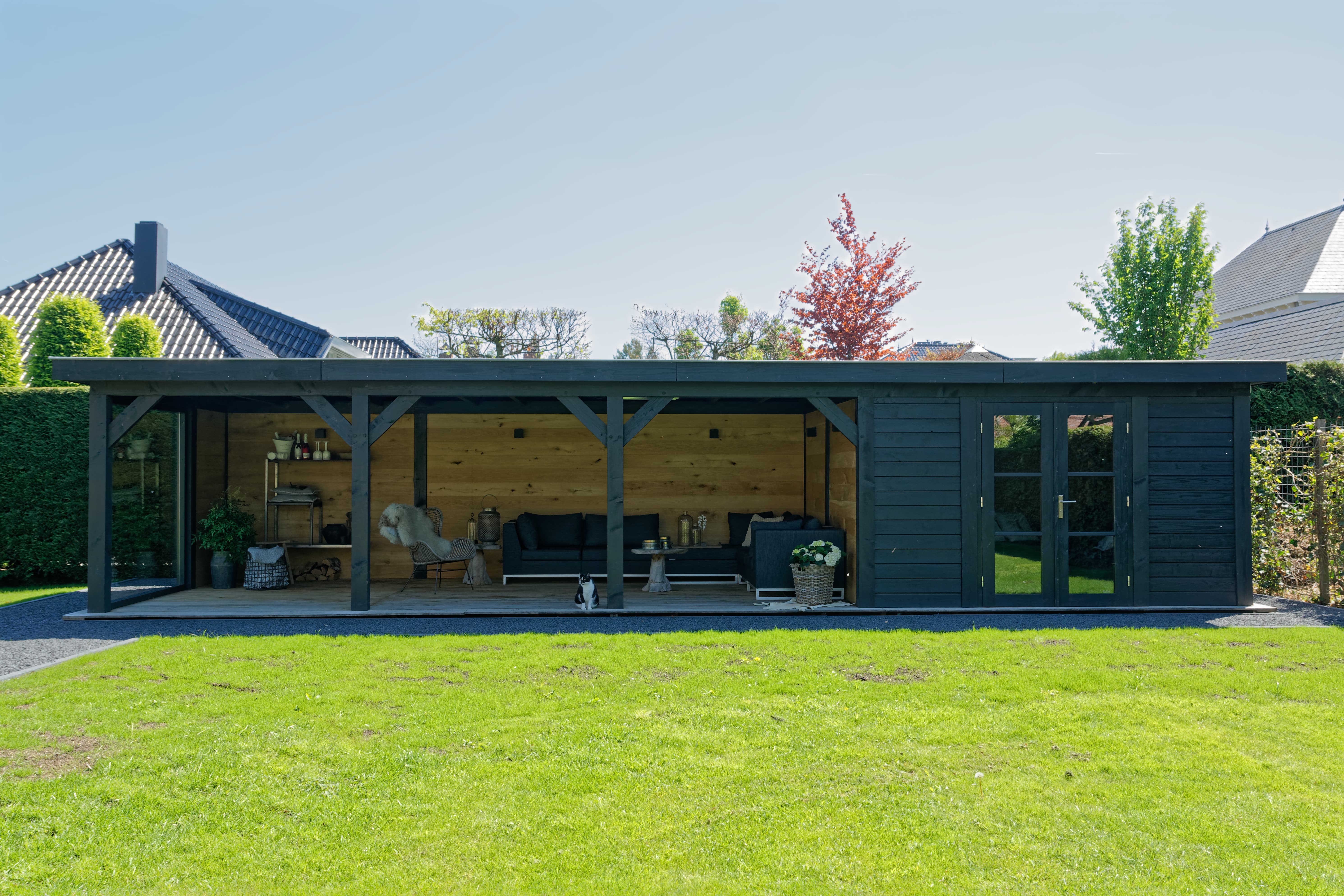 houten tuinkamer 12 Vechtdalbouwsystemen