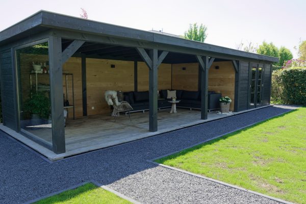 houten tuinkamer 3 Vechtdalbouwsystemen